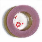 Wholesale Glass Charger Plate PZ-018 - Image 2
